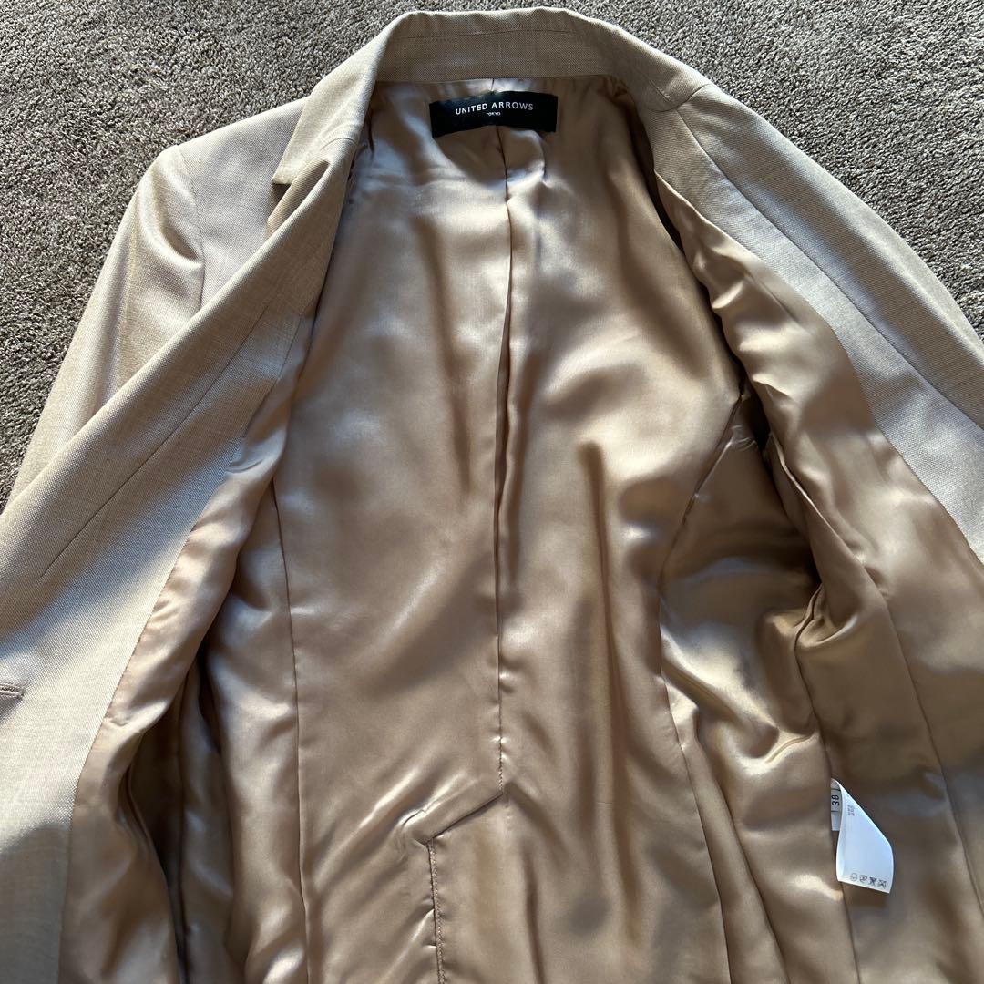 UNITED ARROWS ベージュスーツ 上下セット