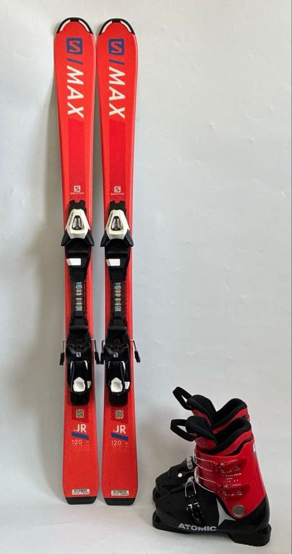 Salomonスキー 120cm ATOMIC ブーツ21.0〜21.5cm