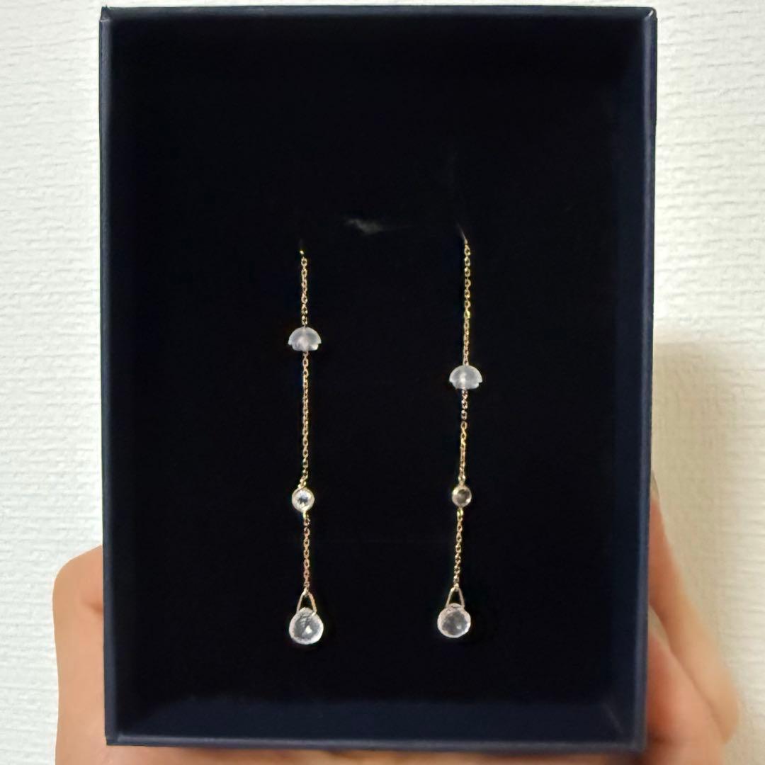 フェスタリア　ピアス　K10 ピンクゴールド　アメリカンピアス　festaria