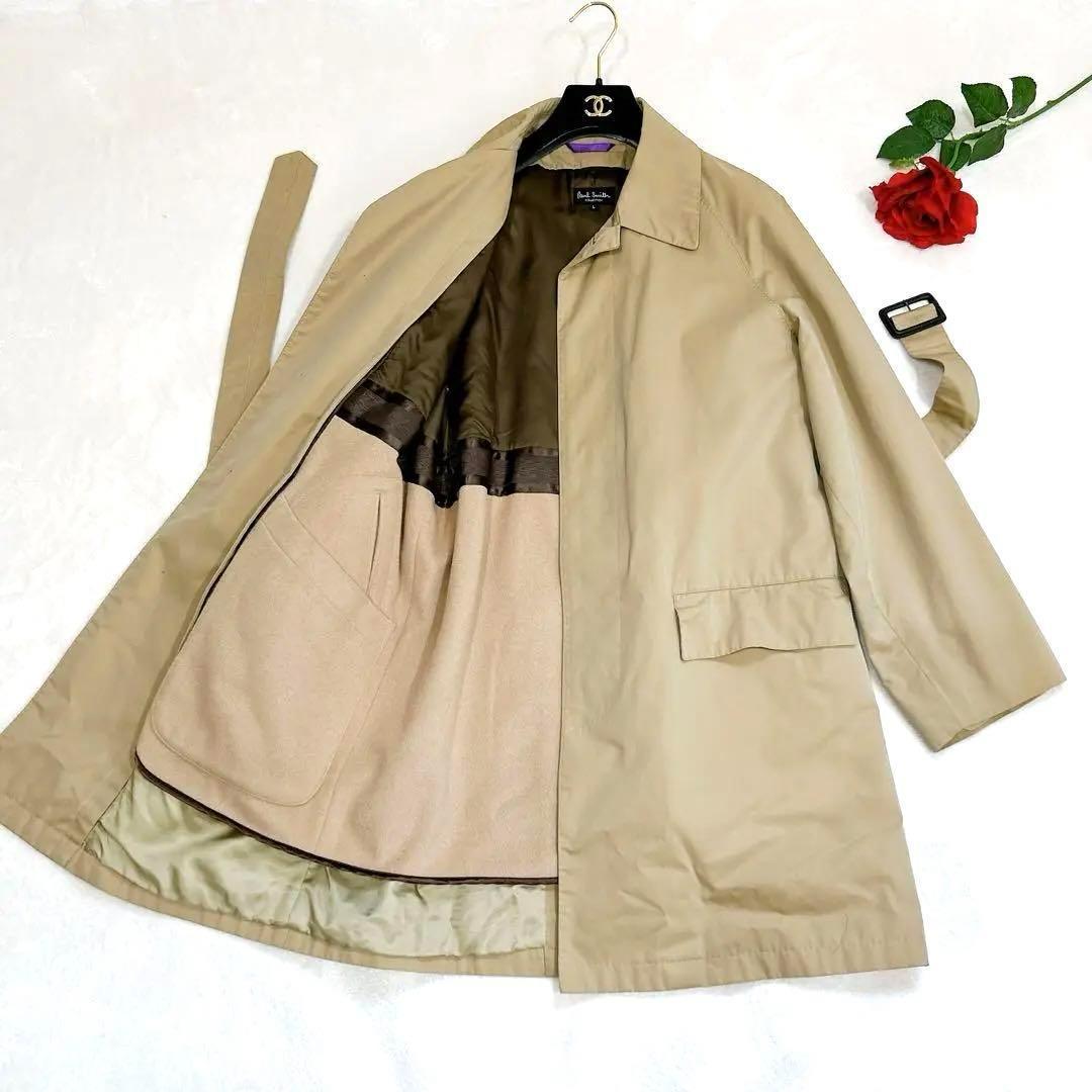 極美品✨　最高級✨　ポールスミス　コレクション　トレンチコート　ライナー　L