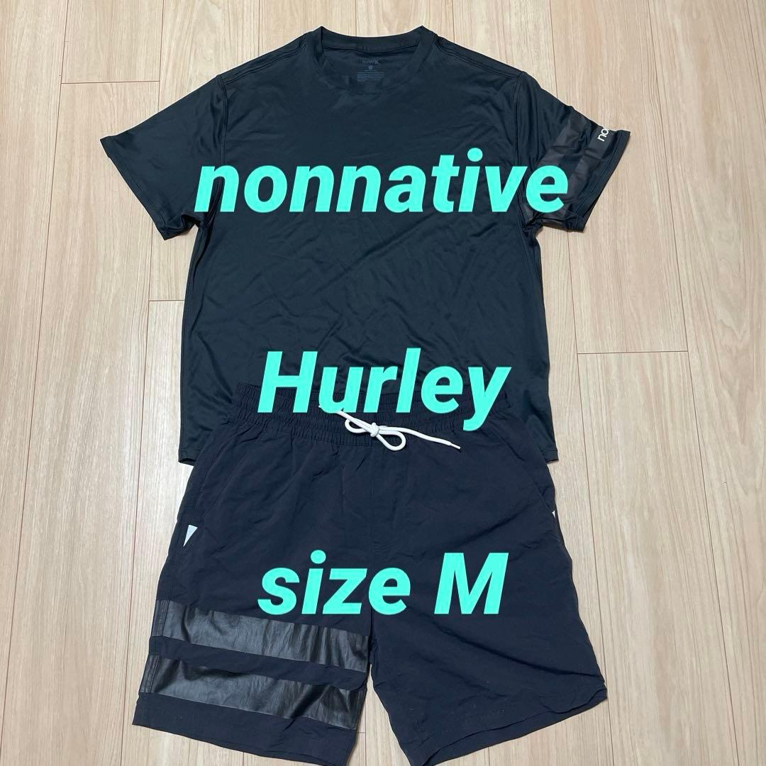 nonnative Hurley nike 水着上下セット　ovy