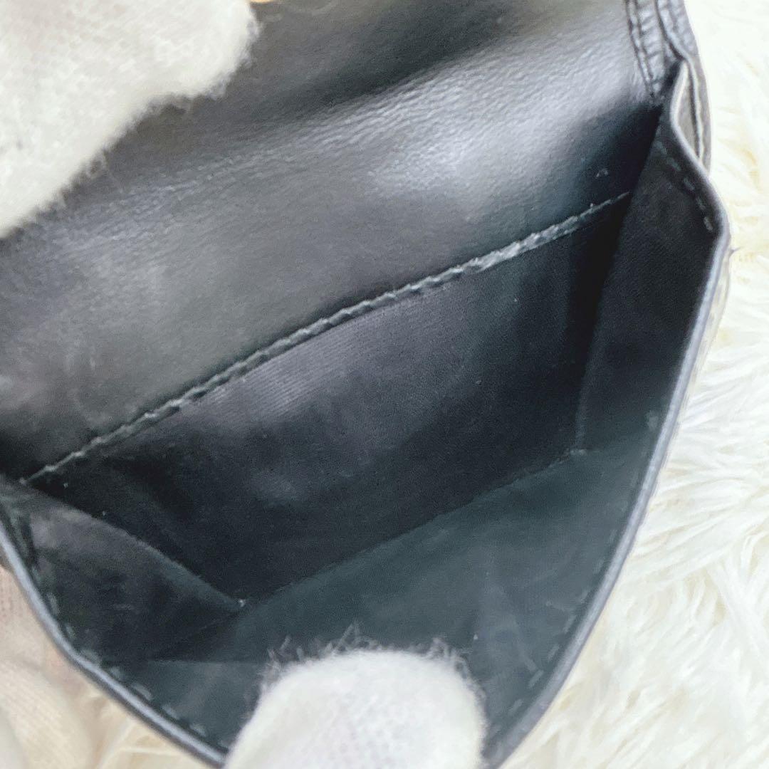 PRADA ヴィッテロムーブ 折り財布 三角ロゴ ゴールド RFID