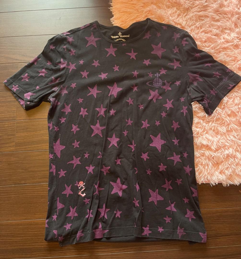 VIVIENNE WESTWOOD ANGLOMANIA 星柄ドクロTシャツ