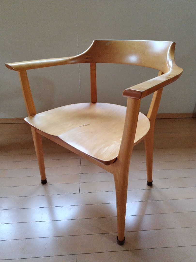 家具蔵 アームチェア メープル無垢材 ②