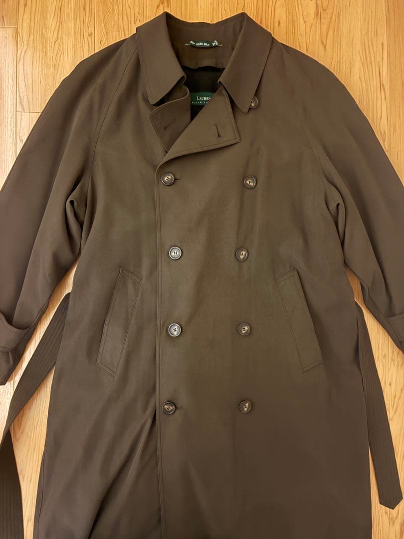 RALPH LAUREN ブラウン トレンチコート　ライナー付き