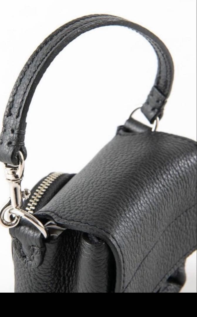 ebagos 籐つきミニサイフblack 2024aw 美品♡