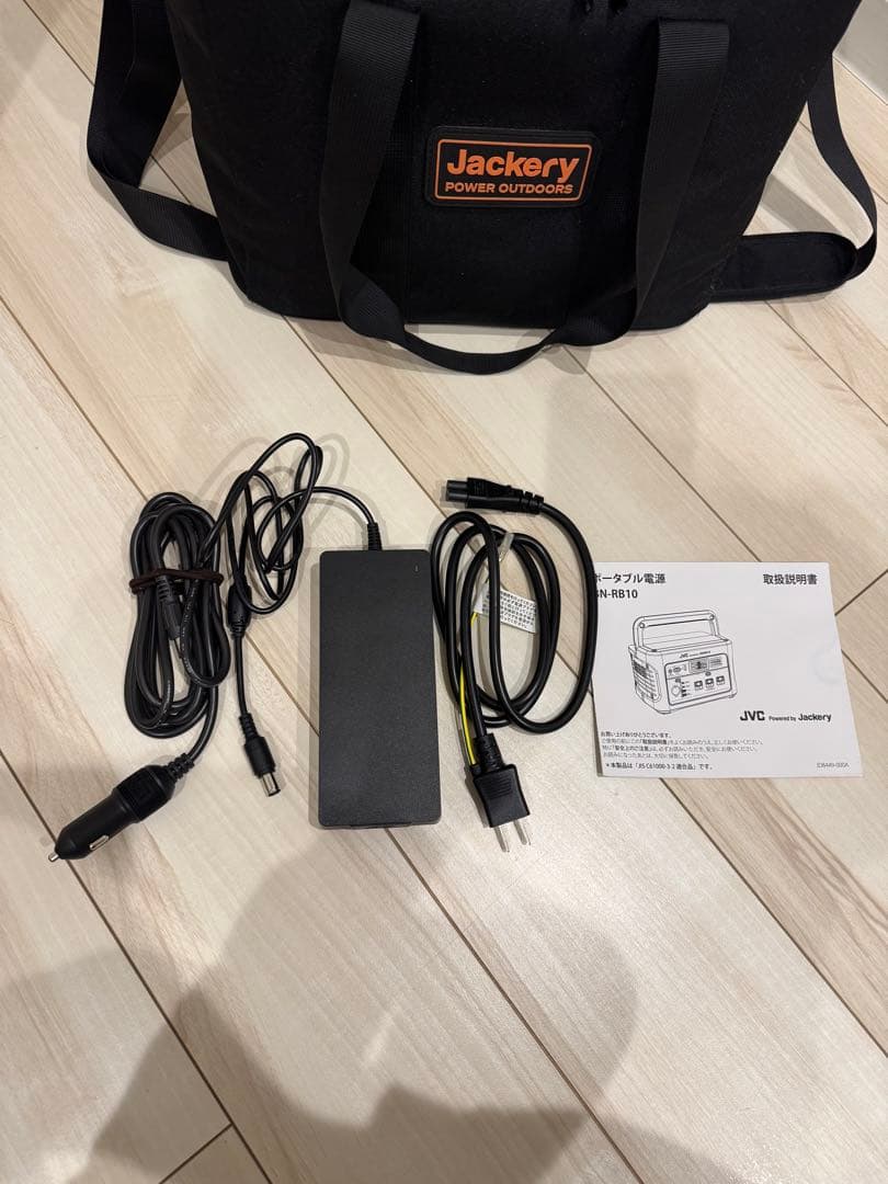 【美品】JVC BN-RB10-C ポータブル電源　大容量　キャンプ　非常用