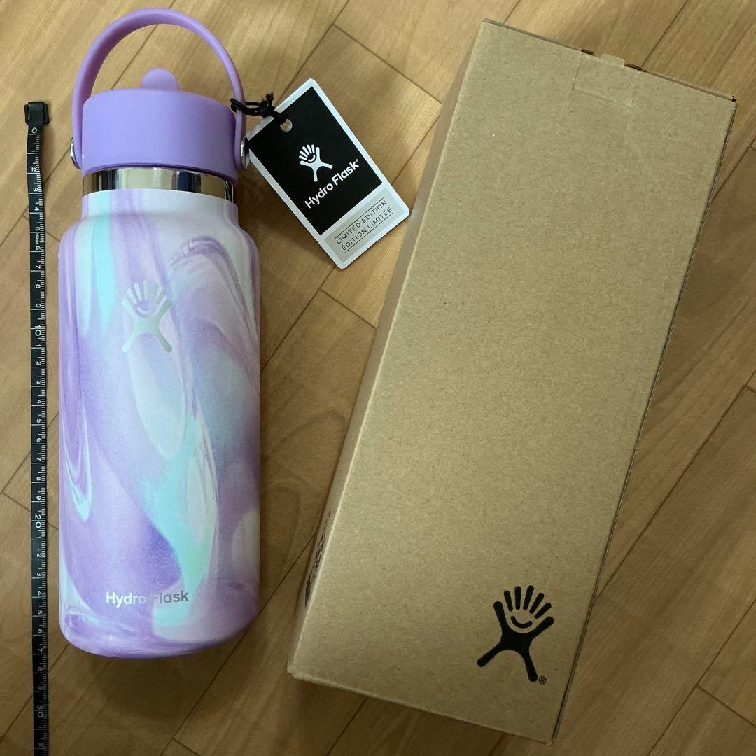 限定 ハイドロフラスク Hydro Flask ジェリー 32oz マーブル