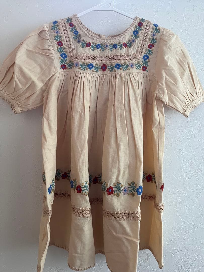 ワンピース Apolina Patsy Dress - Milk 7-9y