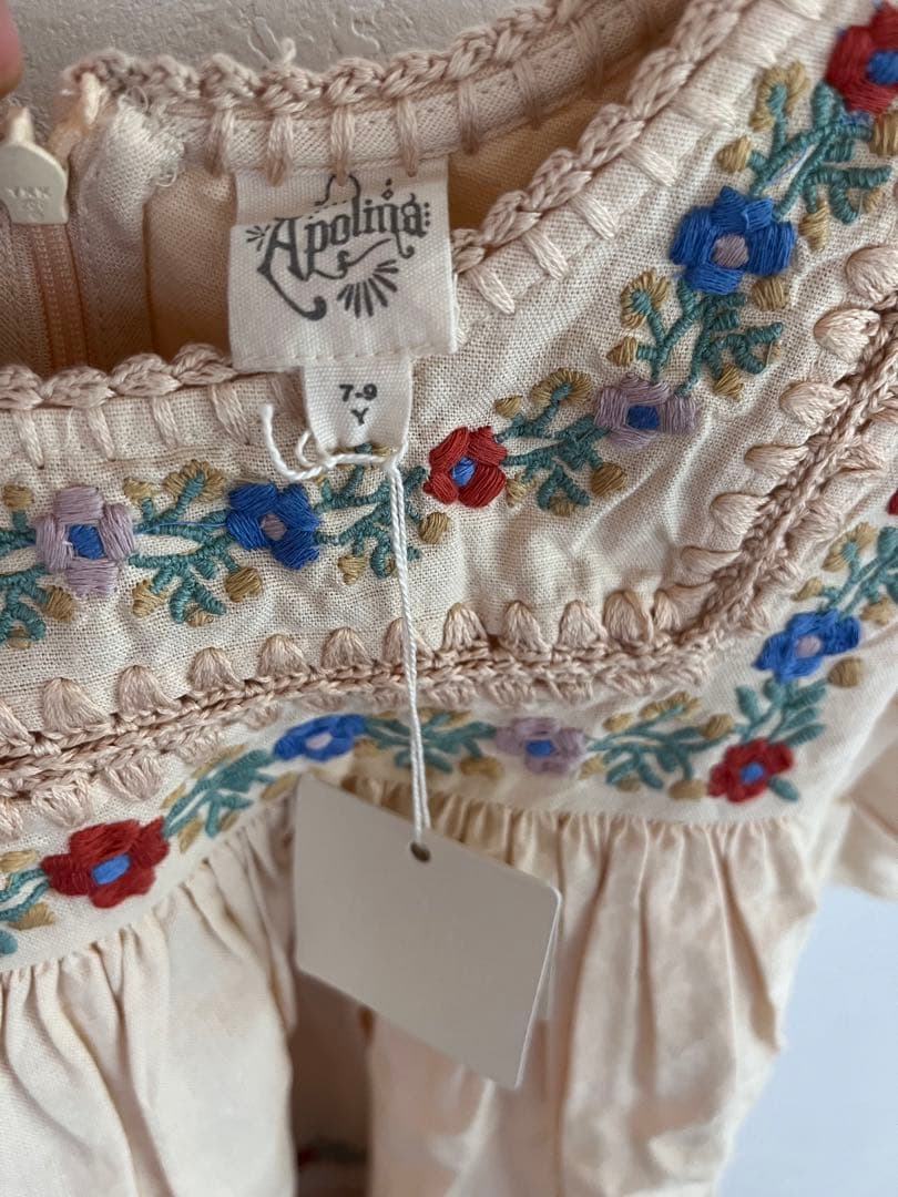 ワンピース Apolina Patsy Dress - Milk 7-9y