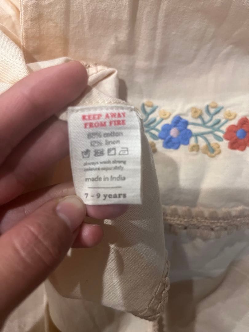 ワンピース Apolina Patsy Dress - Milk 7-9y