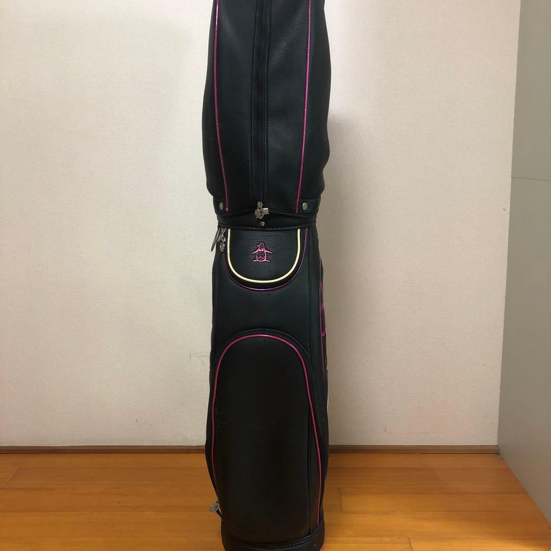 マンシングウェア キャディバッグ ブラック レディース フード付き