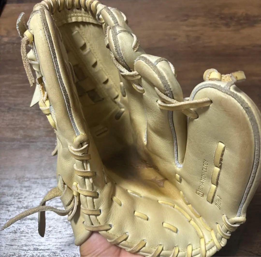 ミズノ Mizno Global Elite 投手用 硬式グローブ キャメル
