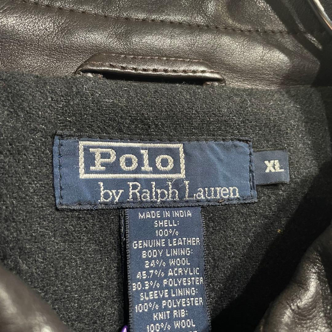 00s Ralph lauren A-2 レザージャケット　XL