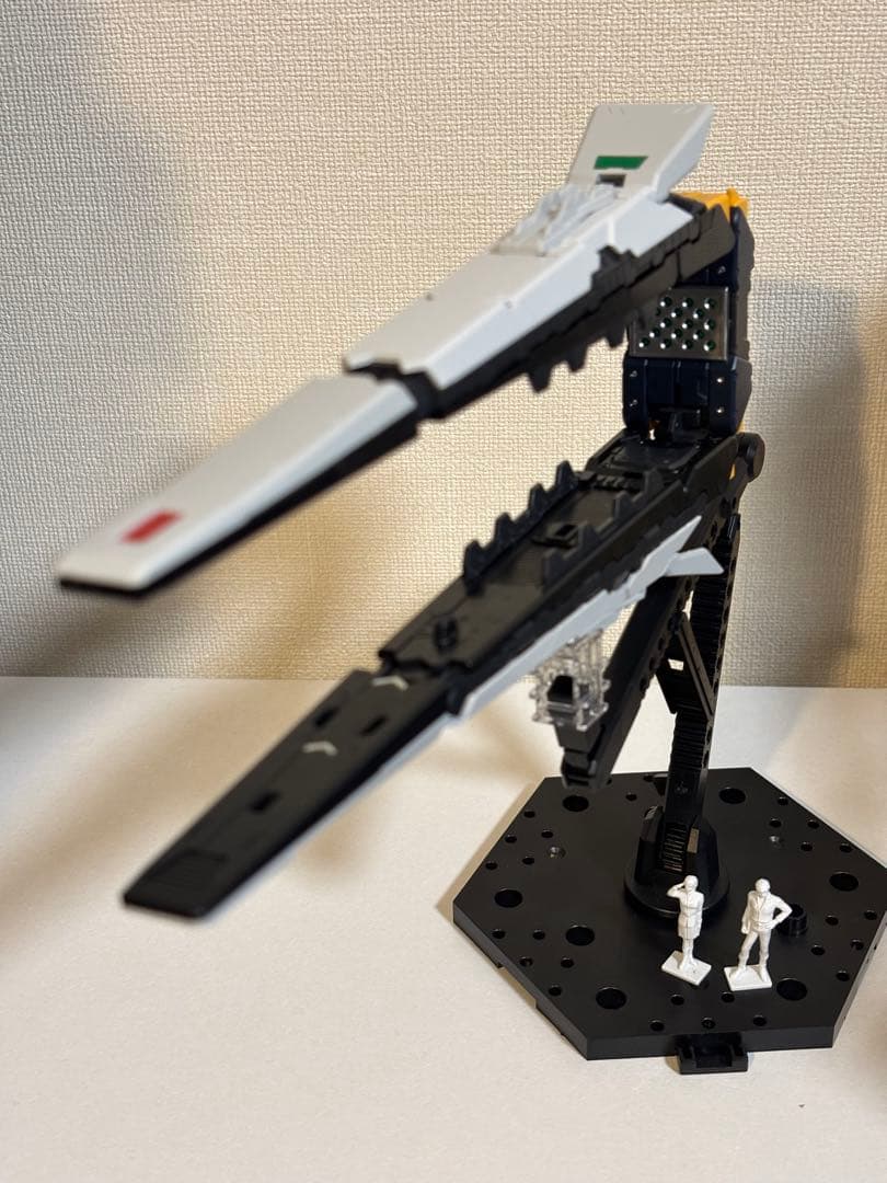 【ガンプラ完成品】 PGU νガンダム LEDユニット点灯確認済 取説有り