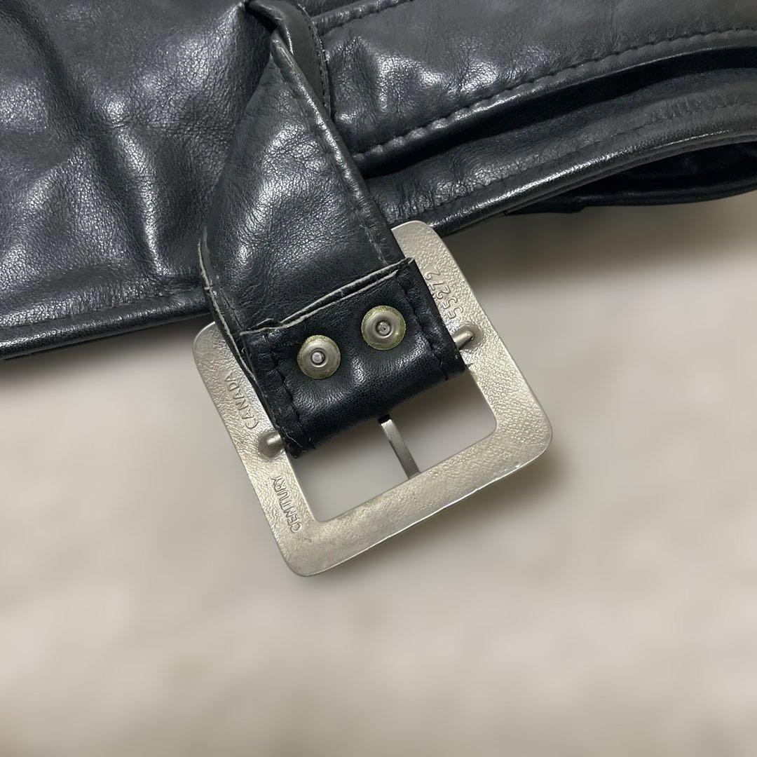 【美品】SCHOTT ダブルライダースジャケット 短丈 キルティング S