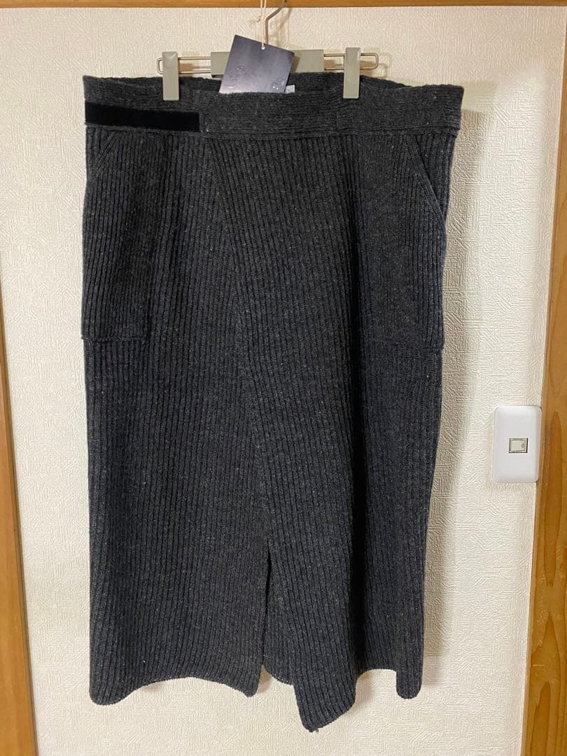 25AW SUNSEA Knit Skirt 31thニットスカート