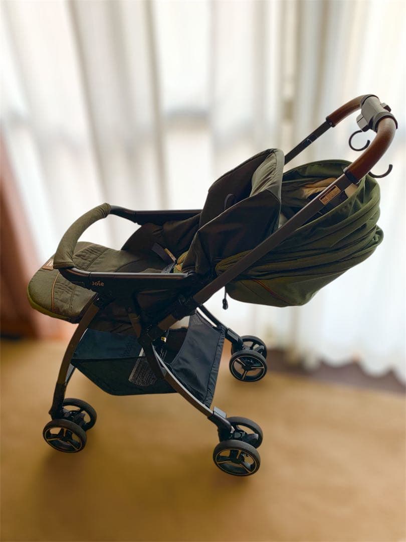 【Joie】スマバギ4WD オリーブグリーン ベビーカー(未使用に近い)