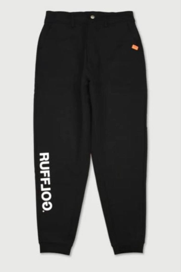 ラフロッグ RUFFLOG ゴルフ イージームーブ ジョガーパンツ ブラック M