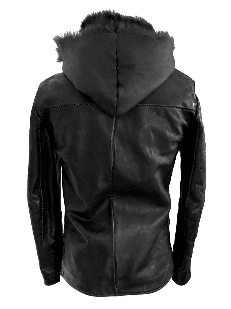 ぼ*う様 incarnation ムートンフード付ブルゾン ma+ DEVOA