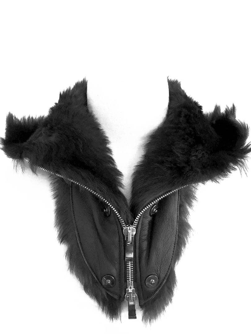 ぼ*う様 incarnation ムートンフード付ブルゾン ma+ DEVOA