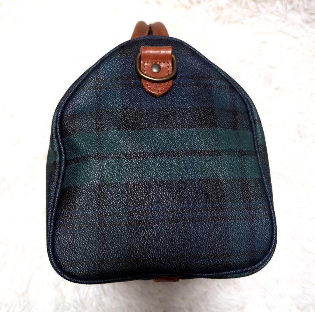 Polo Ralph Lauren チェック柄ボストンバッグ