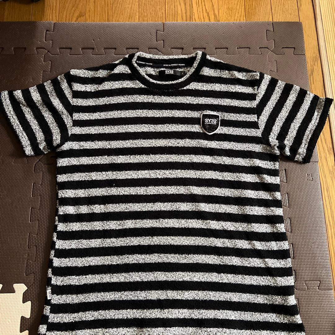 SY32 BY SWEET YEARS ストライプ柄 セットアップ　Lサイズ