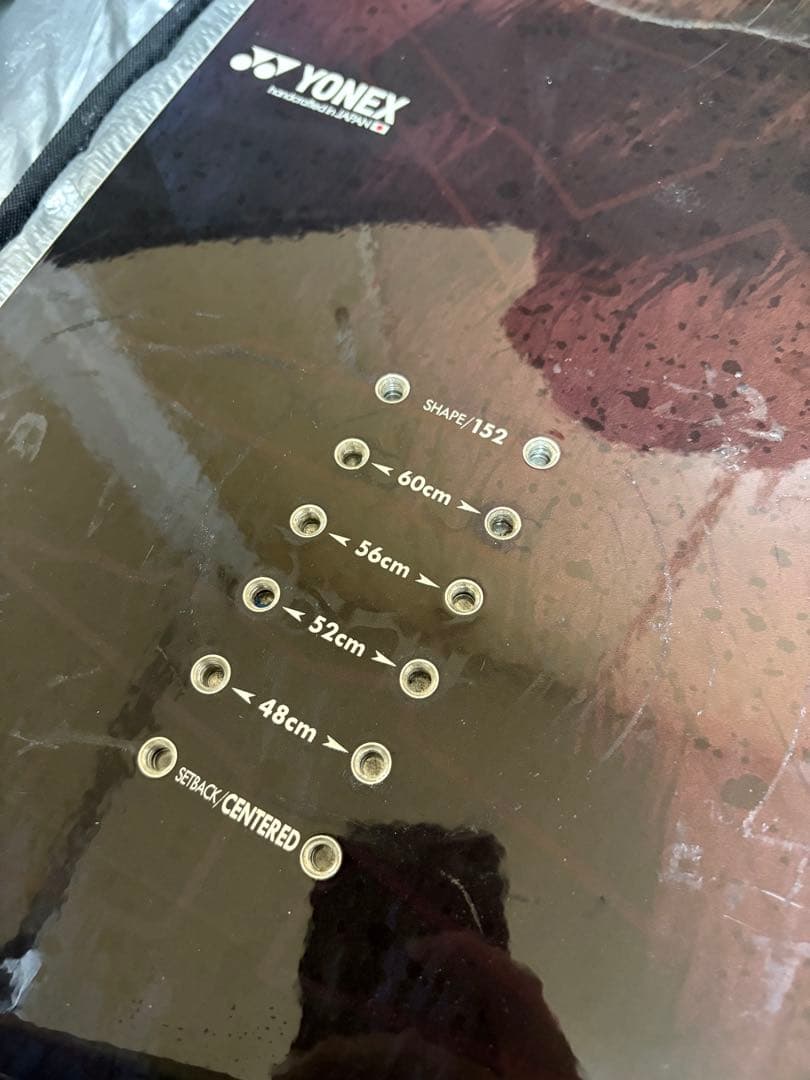 コ*キ様 YONEX スノーボード MOUSTACHEMASTER 国産 3点セ