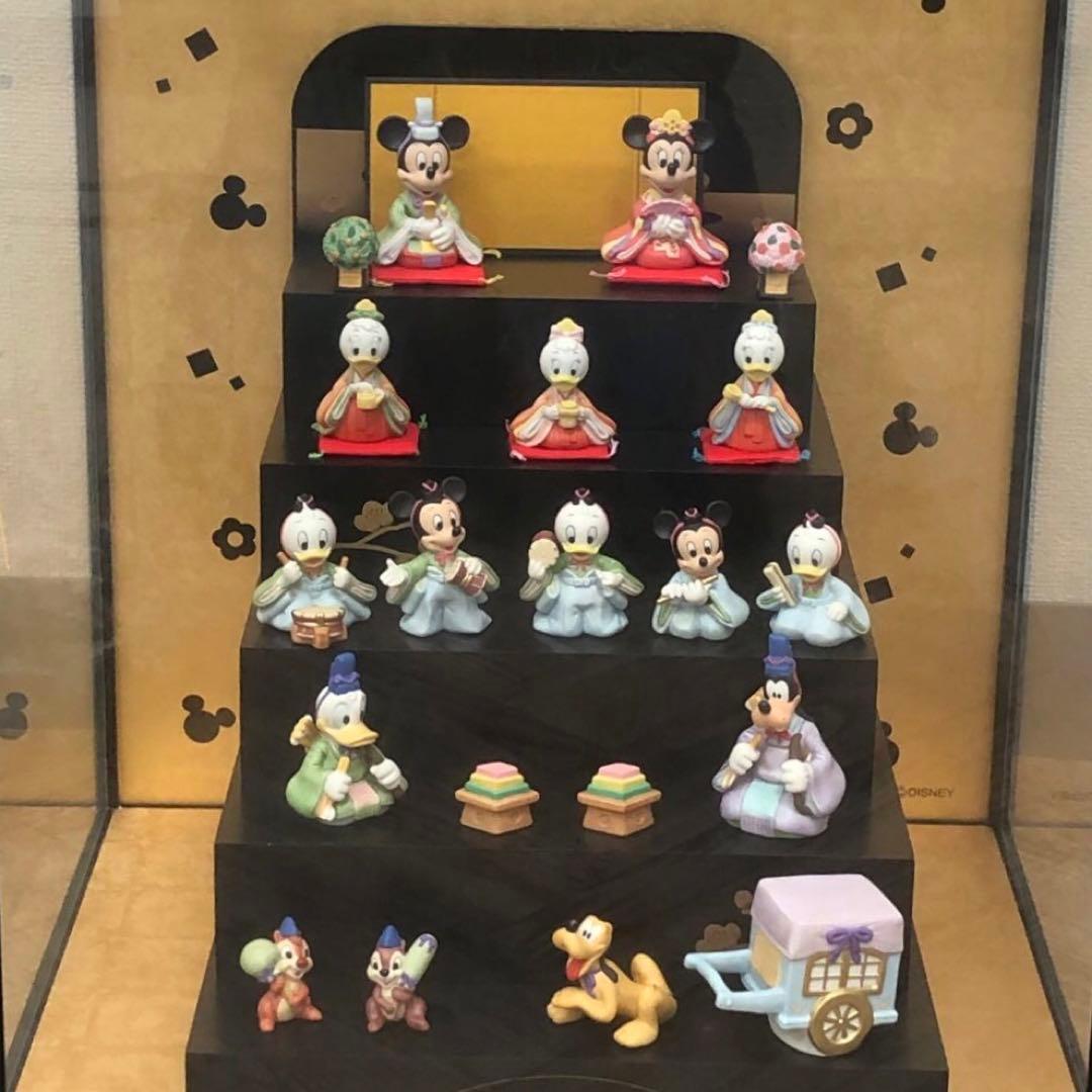 Disney ディズニー 　5段飾り　ミッキーマウス　桃の節句　雛祭り　ひな人形