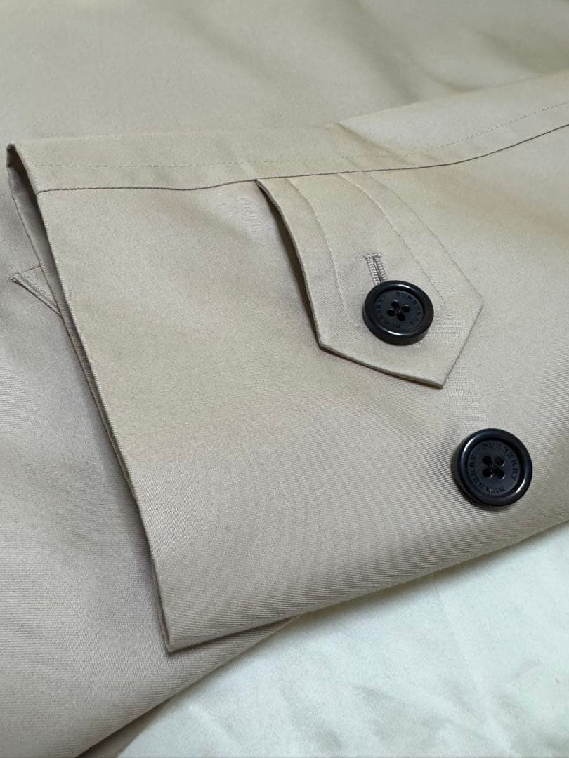 バーバリー 日本製 ベージュ トレンチコート ライナー付き サイズM〜L