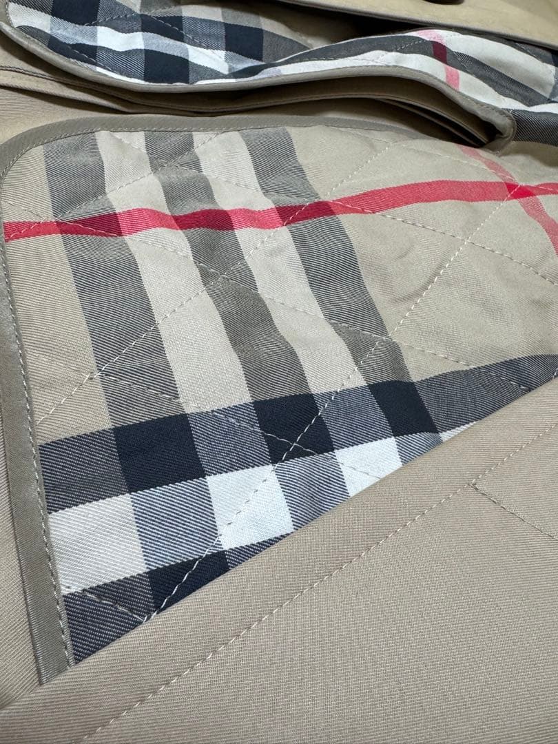 バーバリー 日本製 ベージュ トレンチコート ライナー付き サイズM〜L