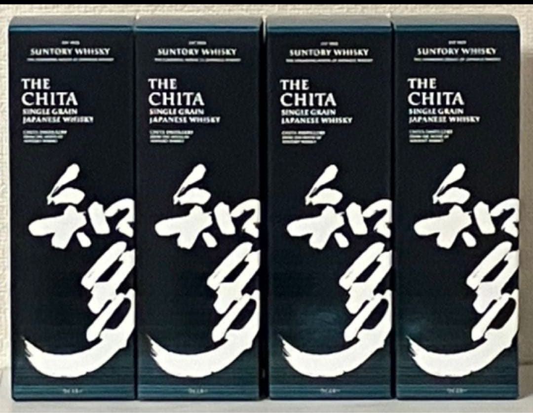 【4本セット箱付】サントリー　ウイスキー　知多