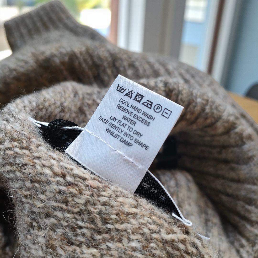 【新品未使用】HARLEY OF SCOTLAND タートルネックセーター40