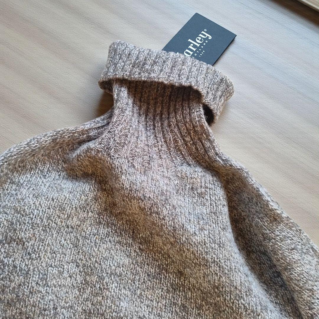 【新品未使用】HARLEY OF SCOTLAND タートルネックセーター40