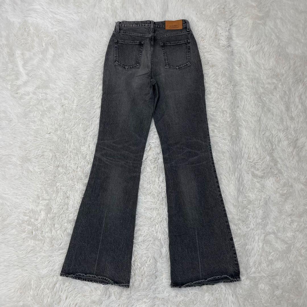 MVS BLACK FLARE(L) ロング　デニム　27インチ