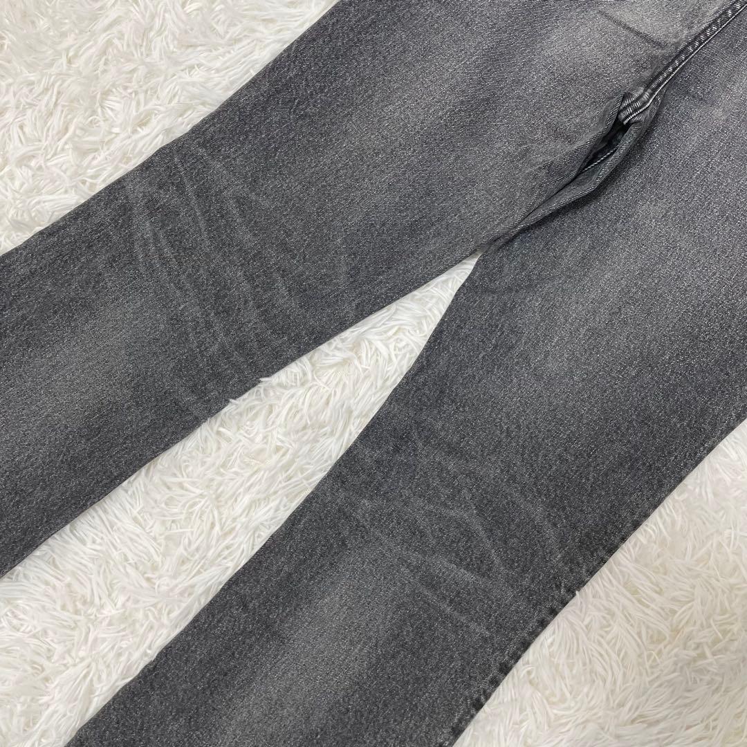 MVS BLACK FLARE(L) ロング　デニム　27インチ