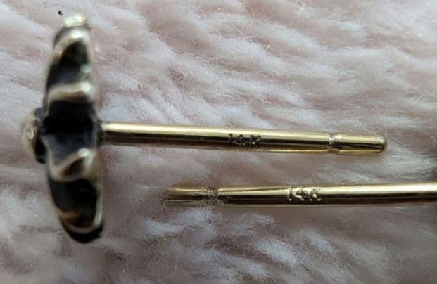 クロムハーツ CHプラススタッドピアス １個