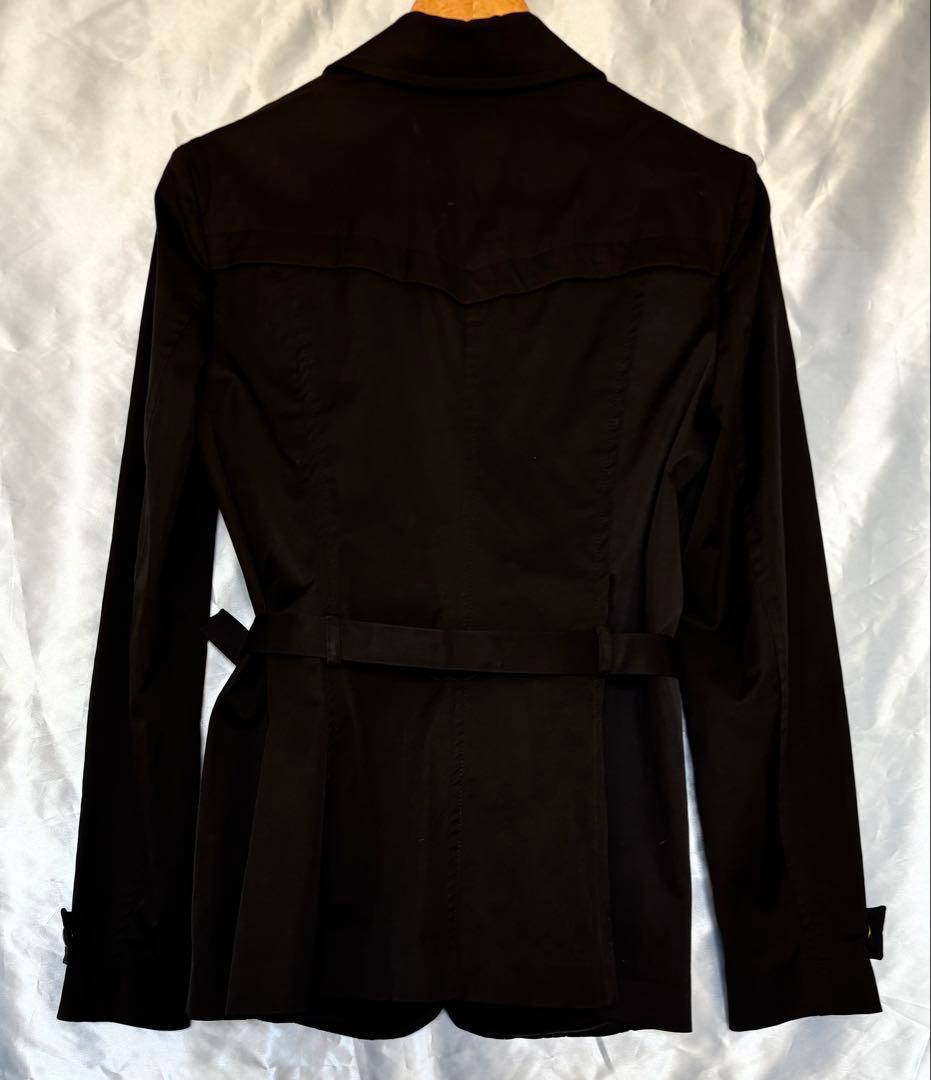 FENDI 黒♪ジャケット♪トレンチコート♪アウター♪Made in Italy