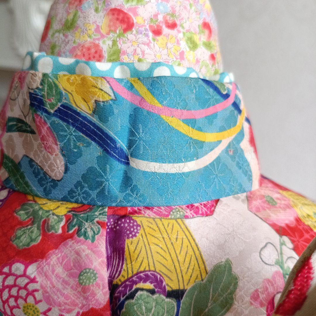 専用です☆アンティークカラフル模様の着物