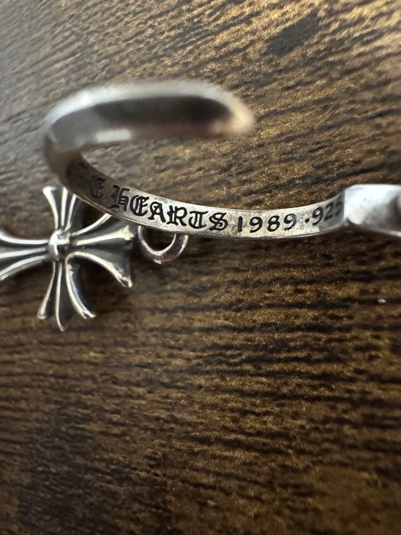 クロムハーツクロスモチーフ ピアス(片耳用)