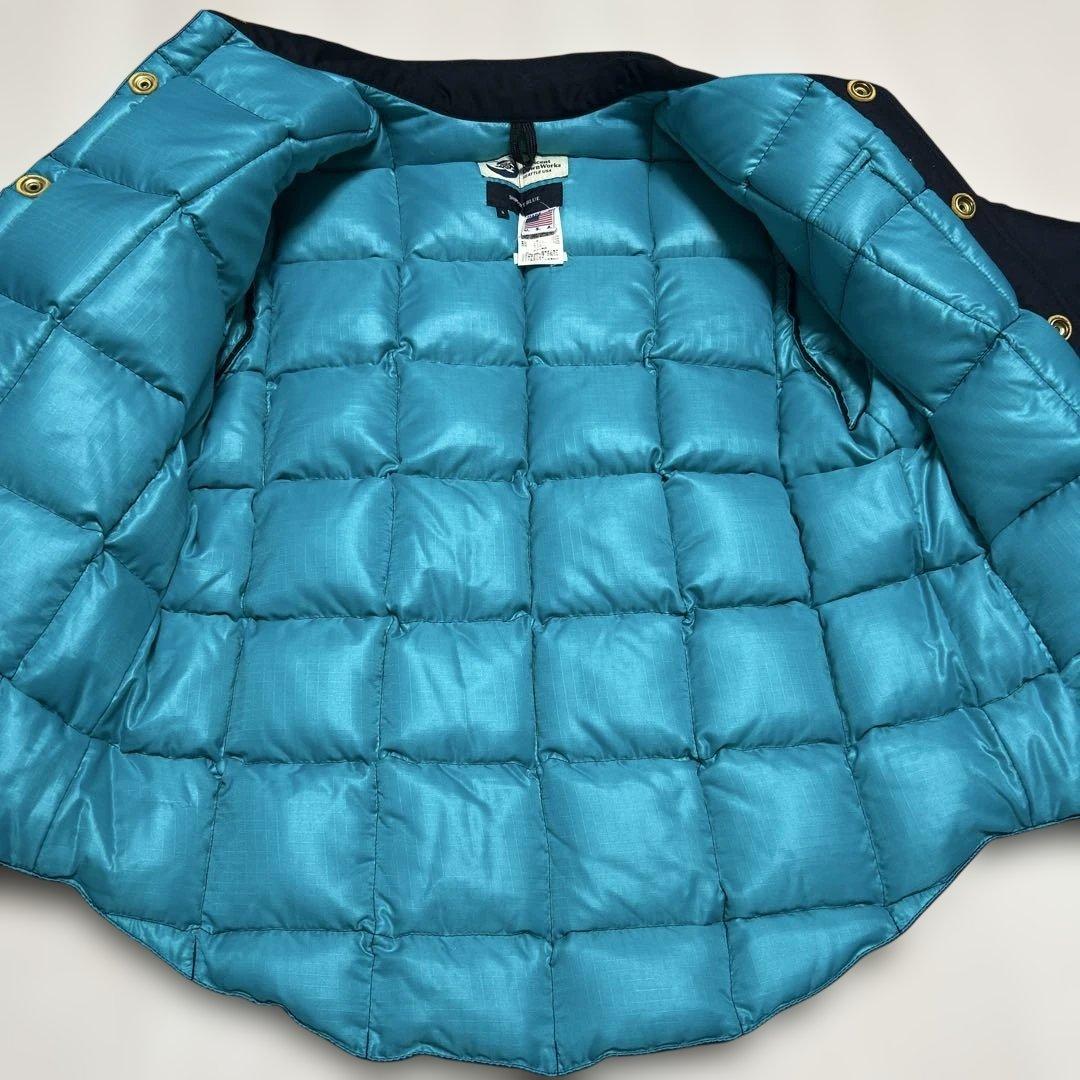 Crescent Down Works × SHIPS ダウンジャケット S