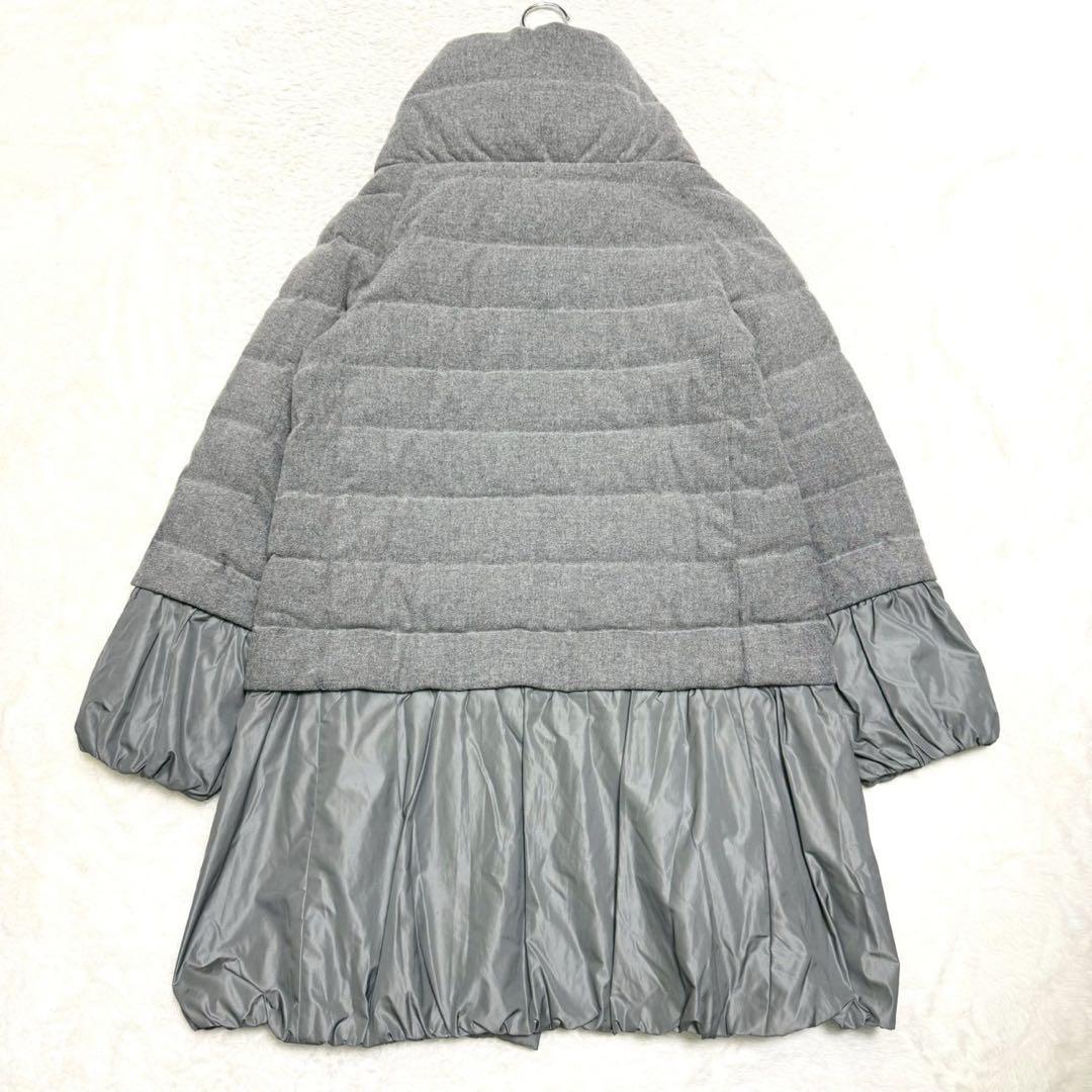 HERNO ヘルノ 異素材切替 ダウンコート イタリア製 袖・裾取り外し可 44