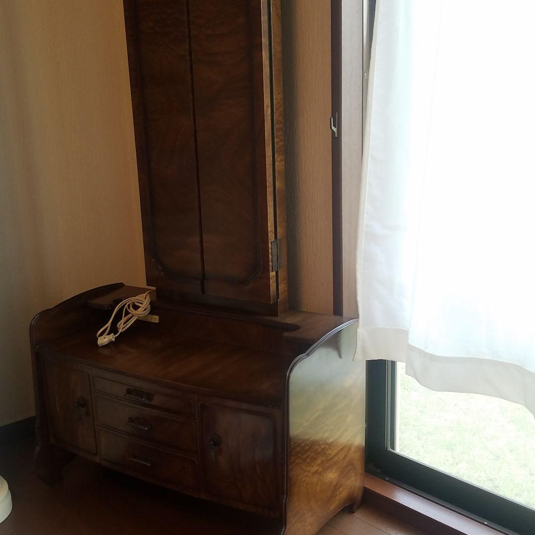 処分します　値下げ　三面鏡　ドレッサー　ミラー昭和レトロアンティークヴィンテージ