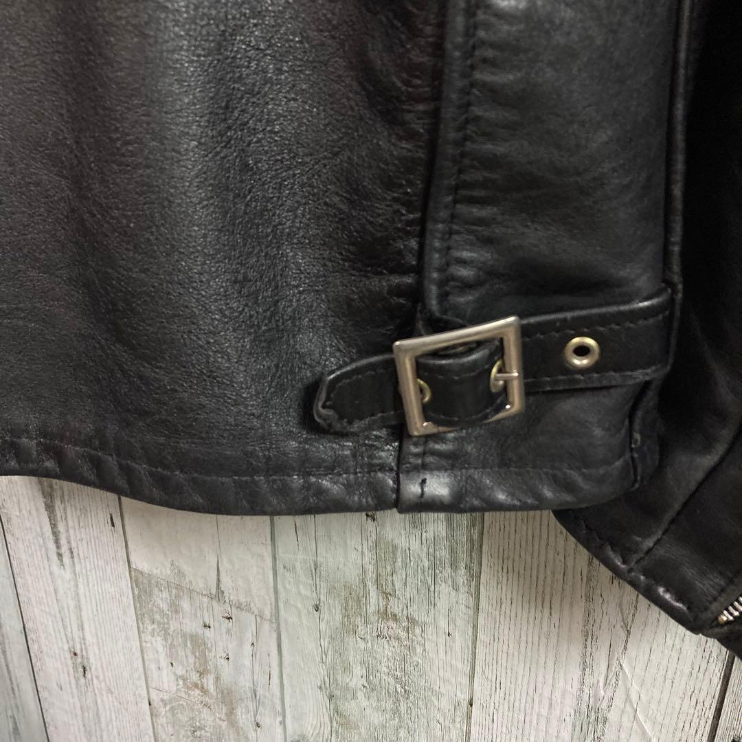 Schott ショット シングル ライダース ジャケット 36 ボアライナー付き