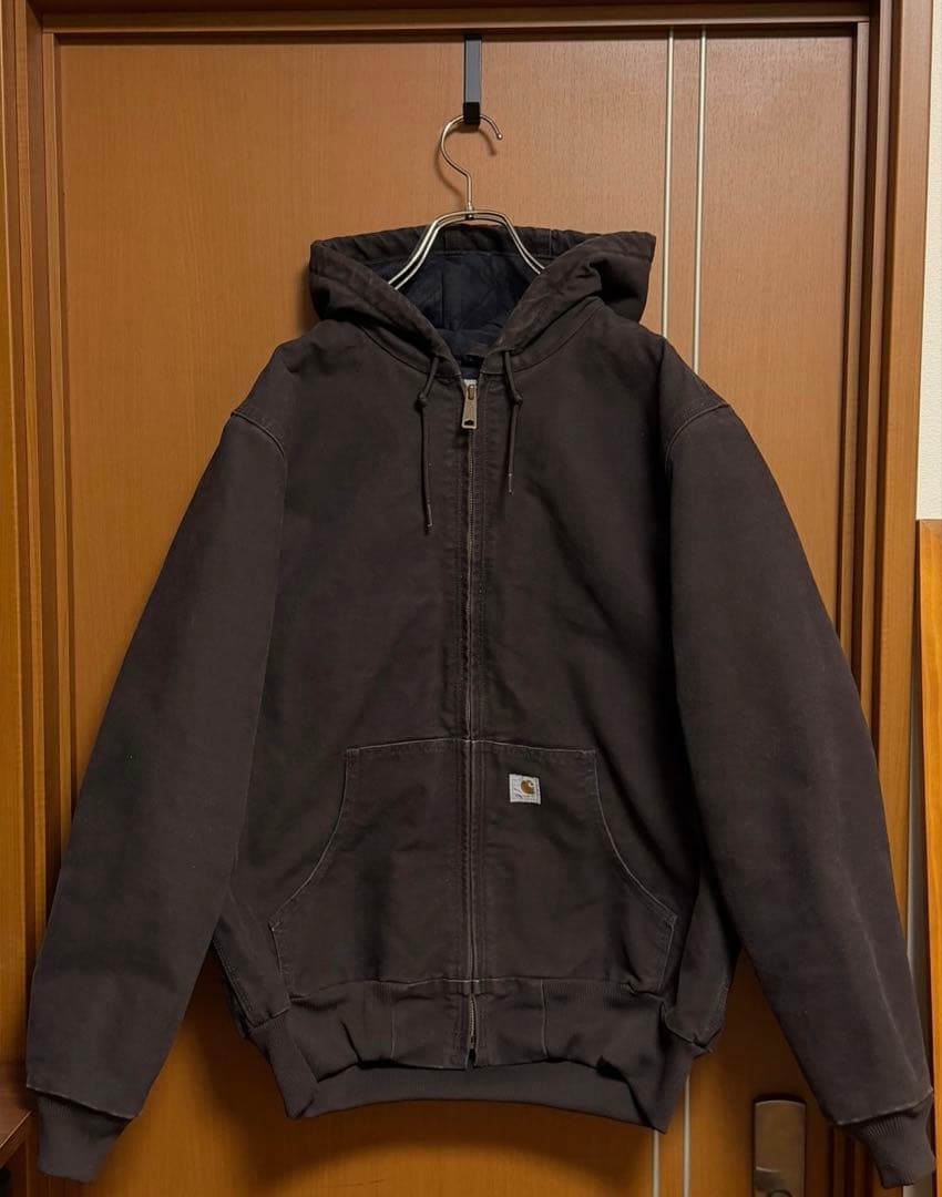 Carhartt アクティブジャケット ブラウン L