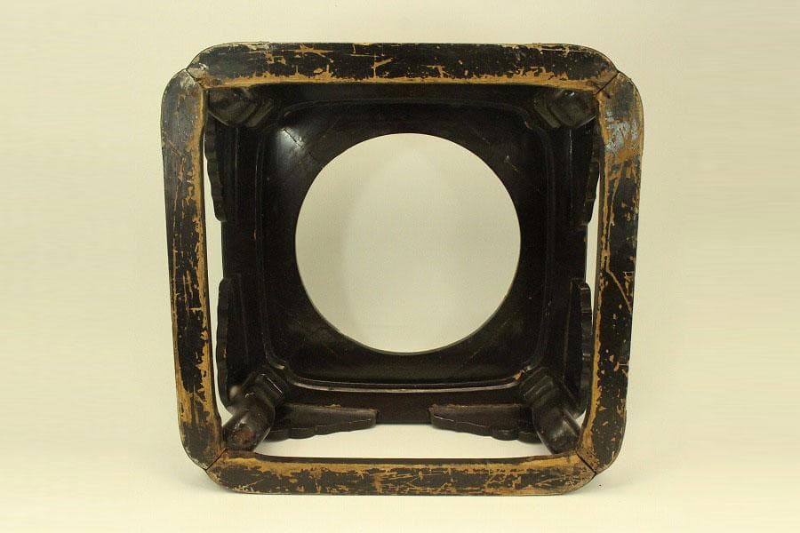 古美術 徳川 三つ葉葵紋 瓶掛 火鉢 大名火鉢(ZE479)