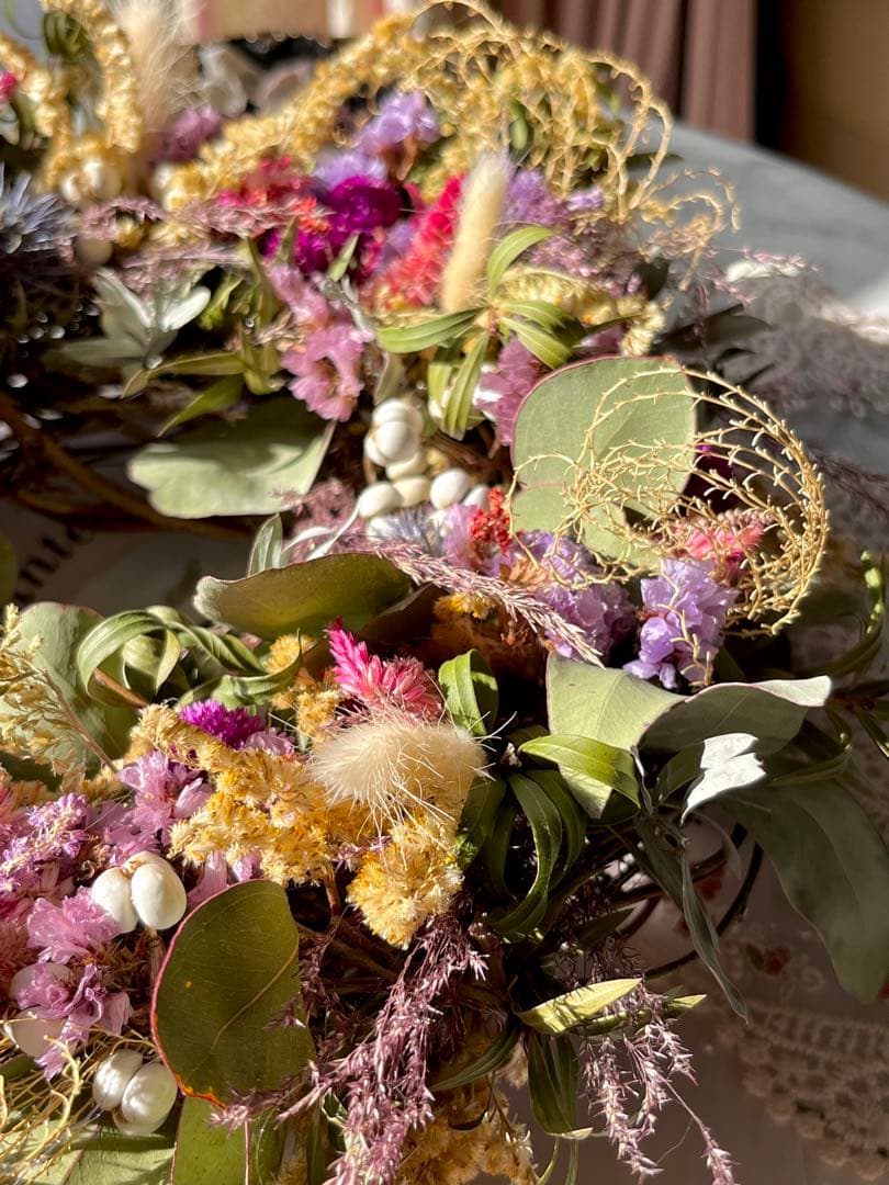 完売❤️春うらら♡華阿蘇美ボリューム満点なリース