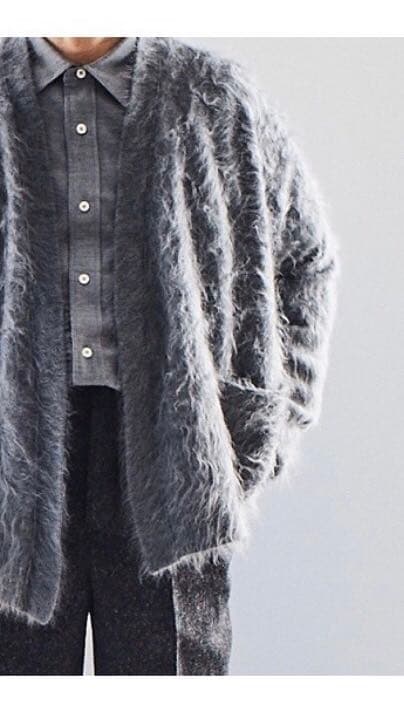 新品未使用　maatee&sons no B cardigan グレー　サイズ3