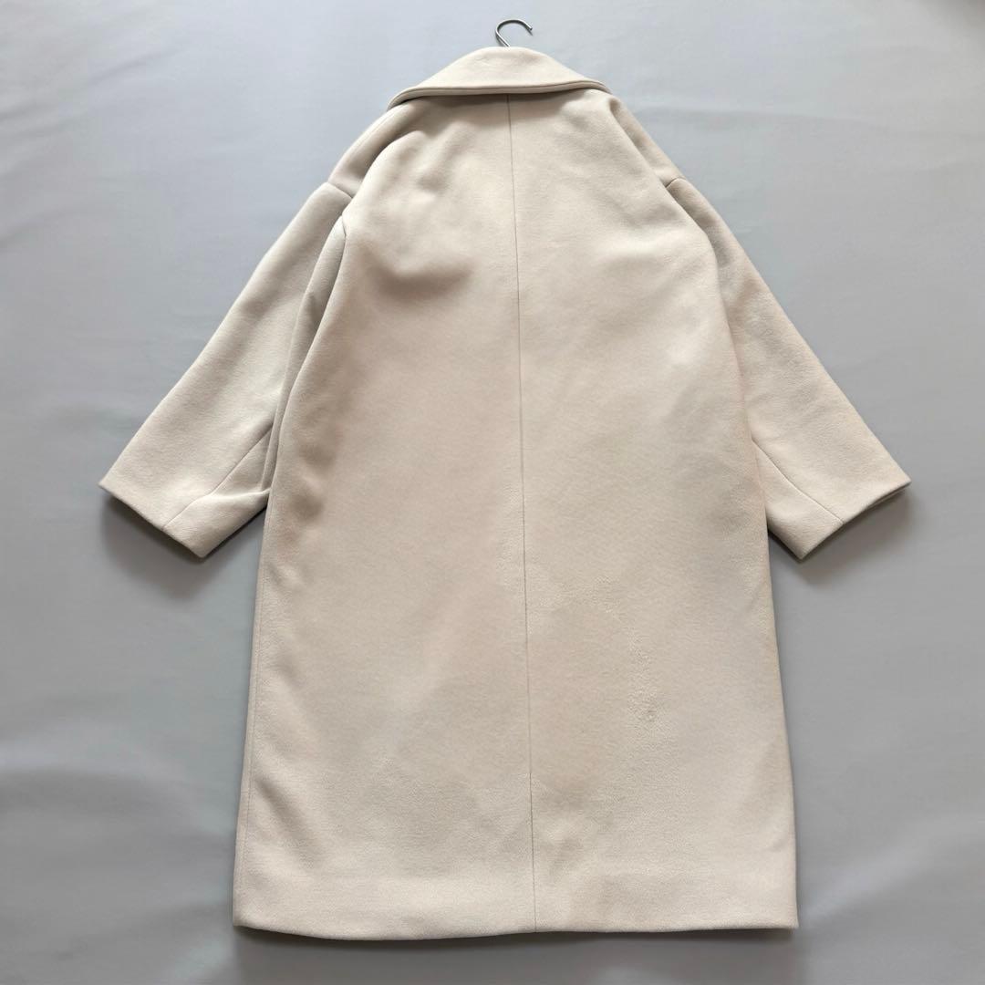 IENA イエナ マンテコ オーバーチェスターコート アイボリー ロング丈