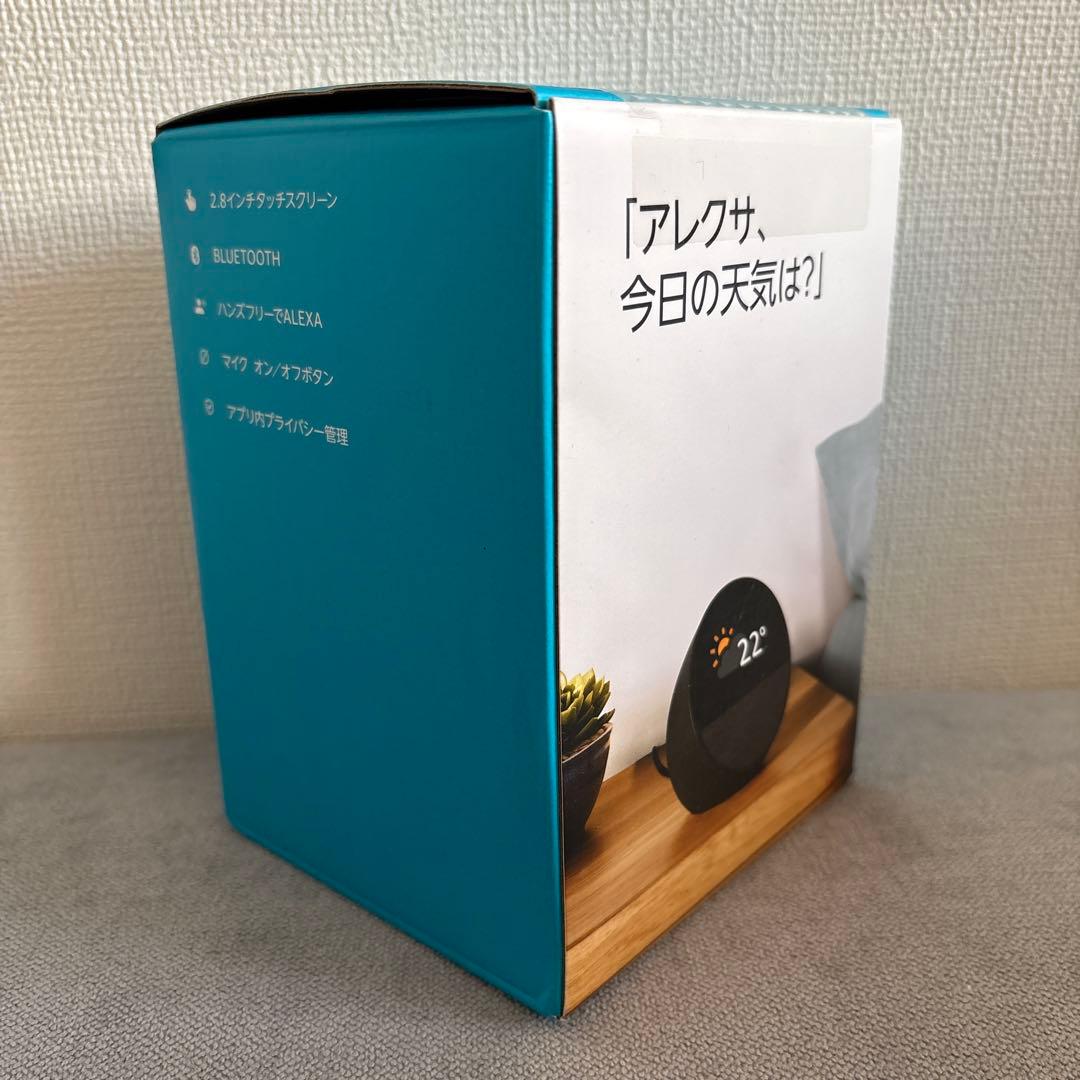 新品　Echo Spot ブラック